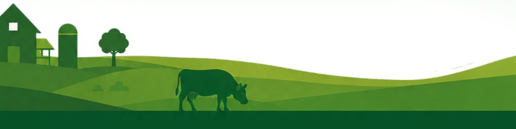 Shrestam Green Pasture Hills & Grazing Cow