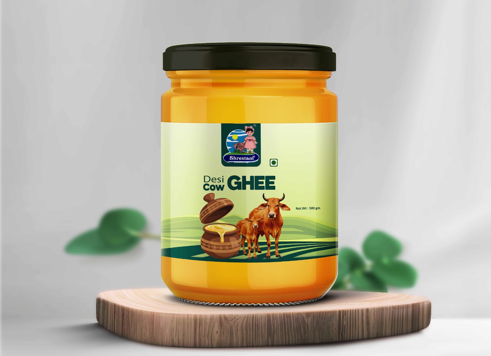 Shrestam Pure Desi Cow Ghee